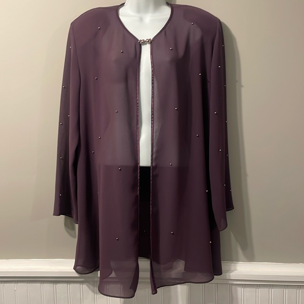 Vintage algo formal /party classy elegant cardigan
